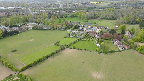 Land and Properties at Myrtle Farm, Blendworth, Hampshire